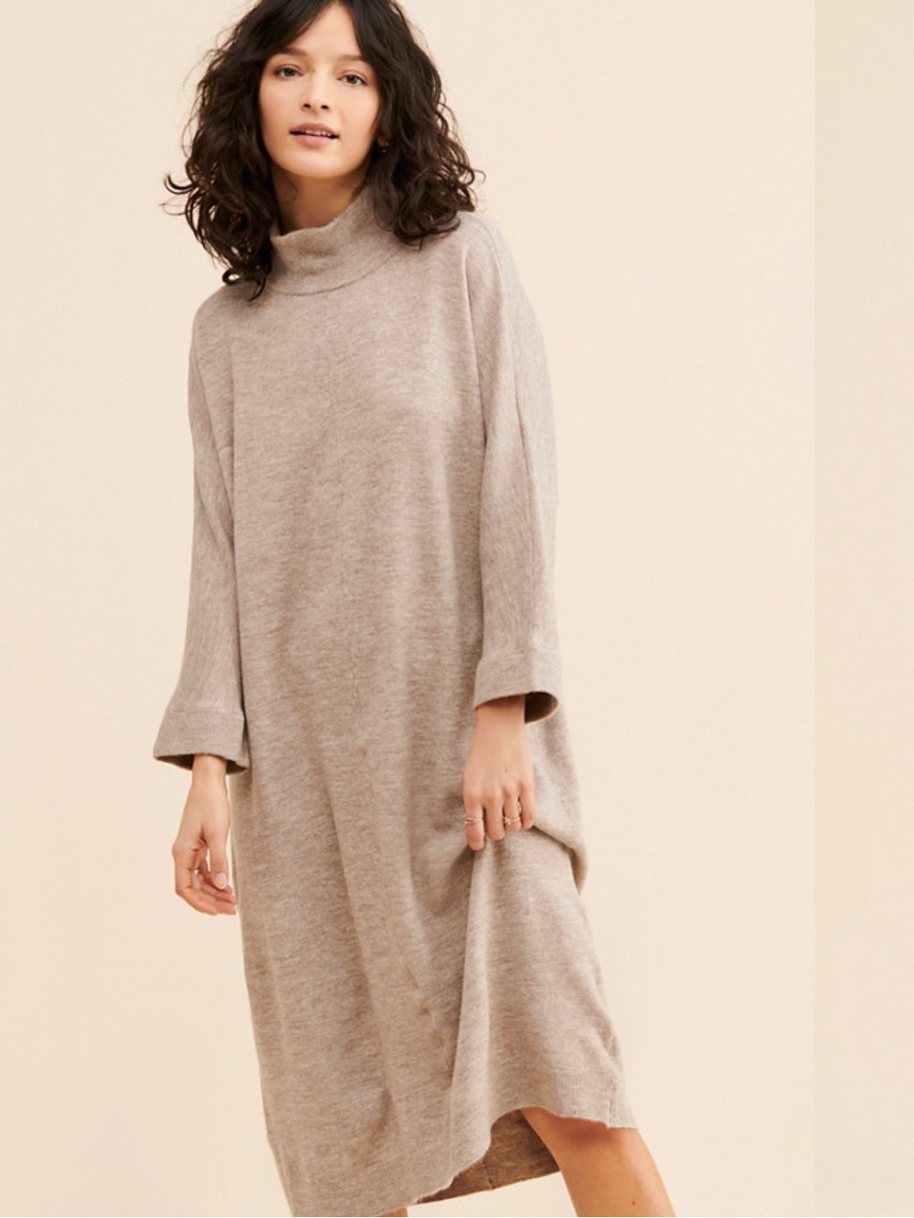 Saturday/Sunday Women's Ribbed Crewneck Sweater - Light Taupe